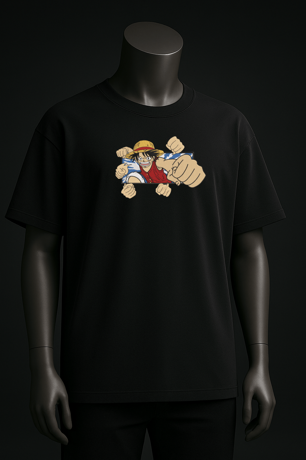One Piece Luffy Punch Graphic Tee - YS