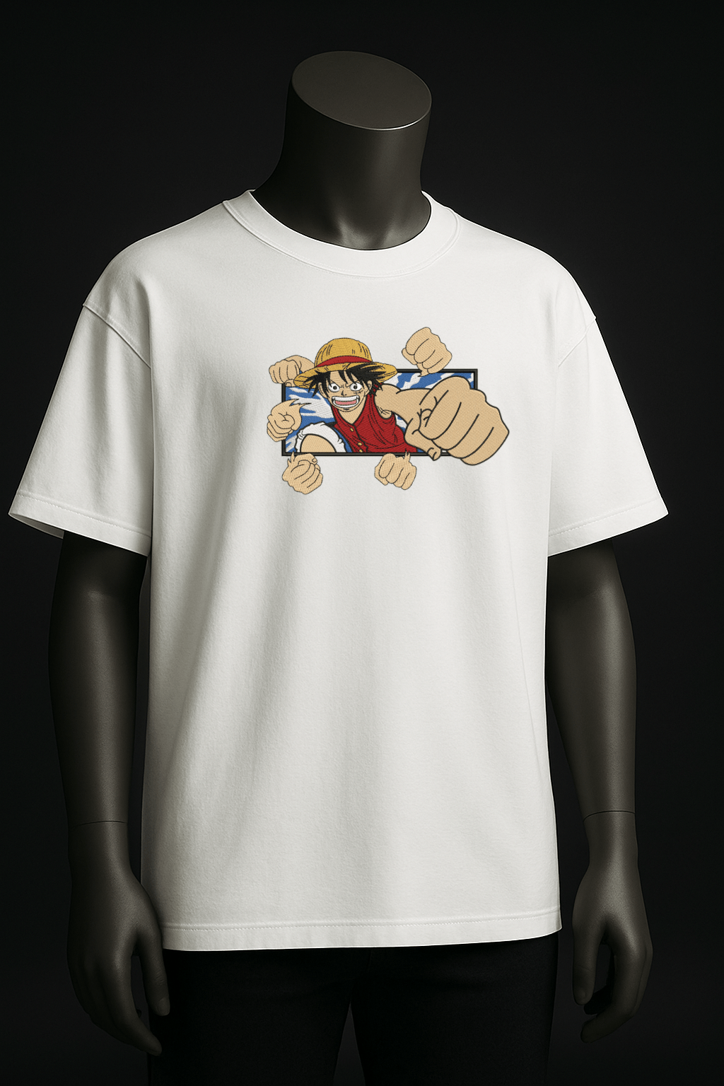 One Piece Luffy Punch Graphic Tee - YS